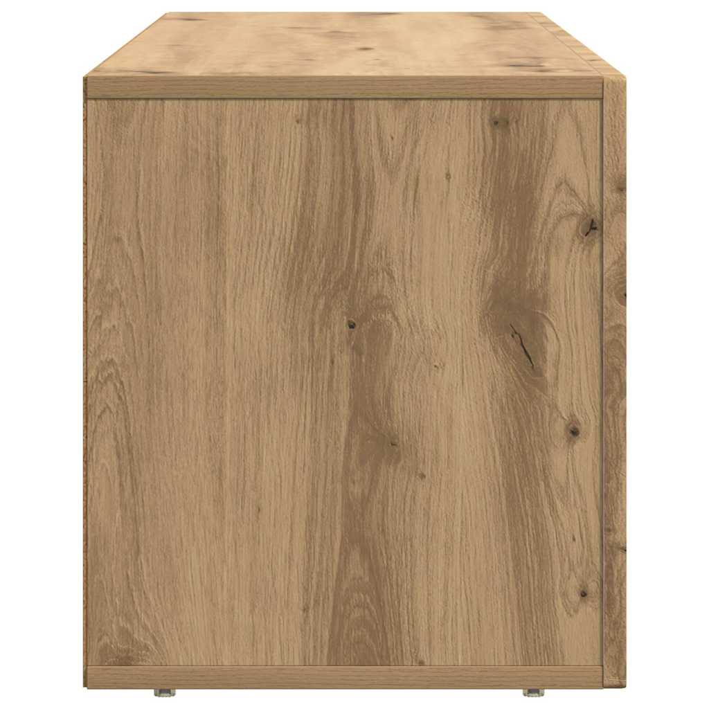 vidaXL TV Cabinet ELST 100 x 35 x 40 cm Artisan Oak Engineered Wood