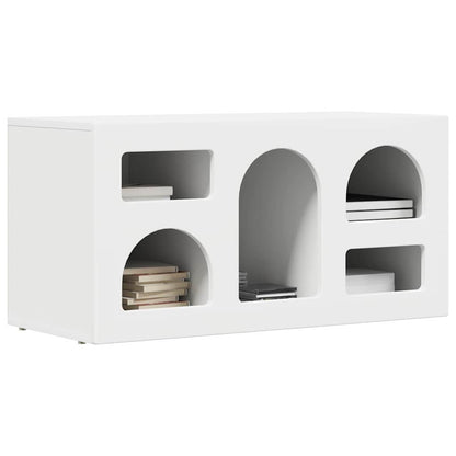 vidaXL TV Cabinet ELST 80 x 35 x 40 cm White Engineered Wood