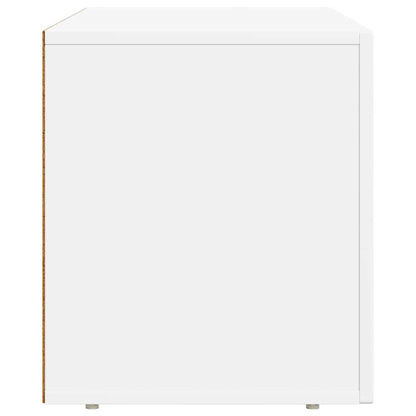 vidaXL TV Cabinet ELST 80 x 35 x 40 cm White Engineered Wood