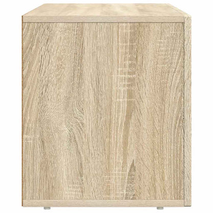 vidaXL TV Cabinet ELST 80 x 35 x 40 cm Sonoma Oak Engineered Wood