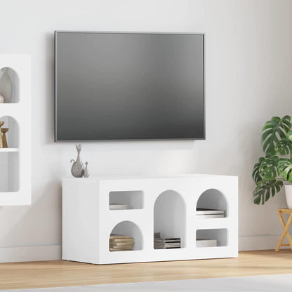 vidaXL TV Cabinet ELST 80 x 35 x 40 cm High Gloss White