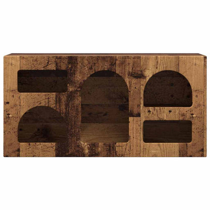 vidaXL TV Cabinet ELST 80 x 35 x 40 cm Old Wood Engineered Wood