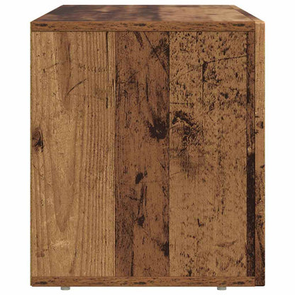vidaXL TV Cabinet ELST 80 x 35 x 40 cm Old Wood Engineered Wood