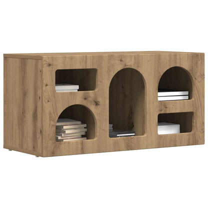 vidaXL TV Cabinet ELST 80 x 35 x 40 cm Artisan Oak Engineered Wood