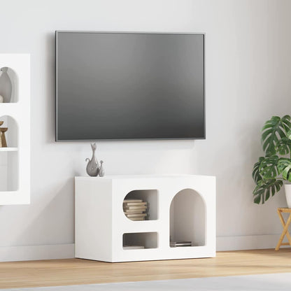 vidaXL TV Cabinet ELST 60 x 35 x 40 cm White Engineered Wood
