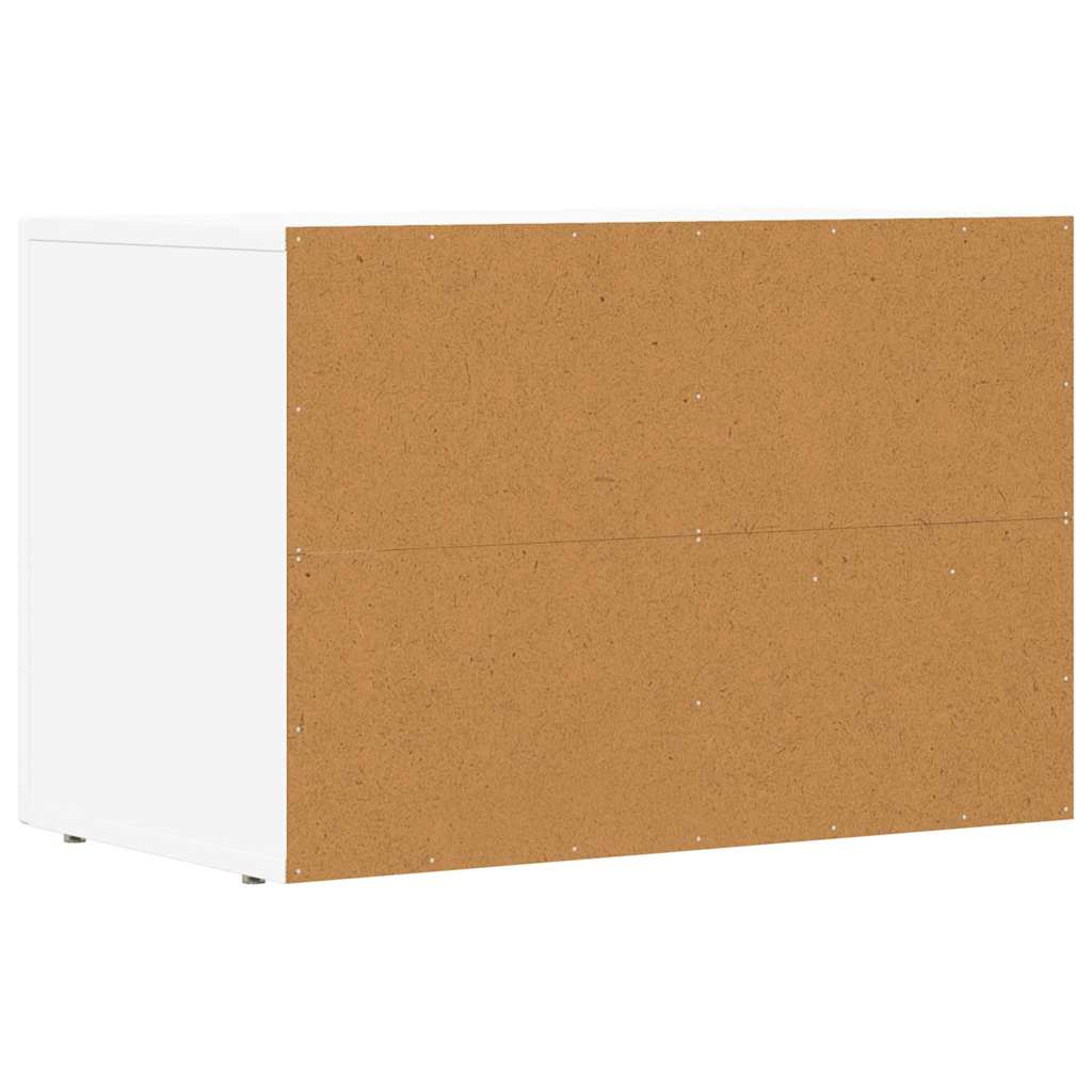 vidaXL TV Cabinet ELST 60 x 35 x 40 cm White Engineered Wood