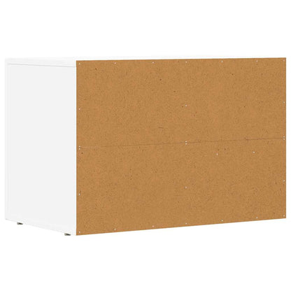 vidaXL TV Cabinet ELST 60 x 35 x 40 cm White Engineered Wood