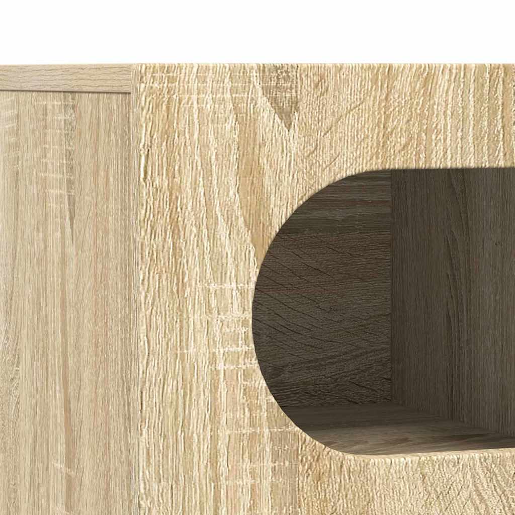 vidaXL TV Cabinet ELST 60 x 35 x 40 cm Sonoma Oak Engineered Wood