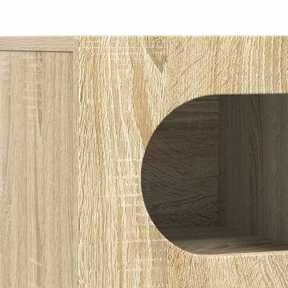 vidaXL TV Cabinet ELST 60 x 35 x 40 cm Sonoma Oak Engineered Wood