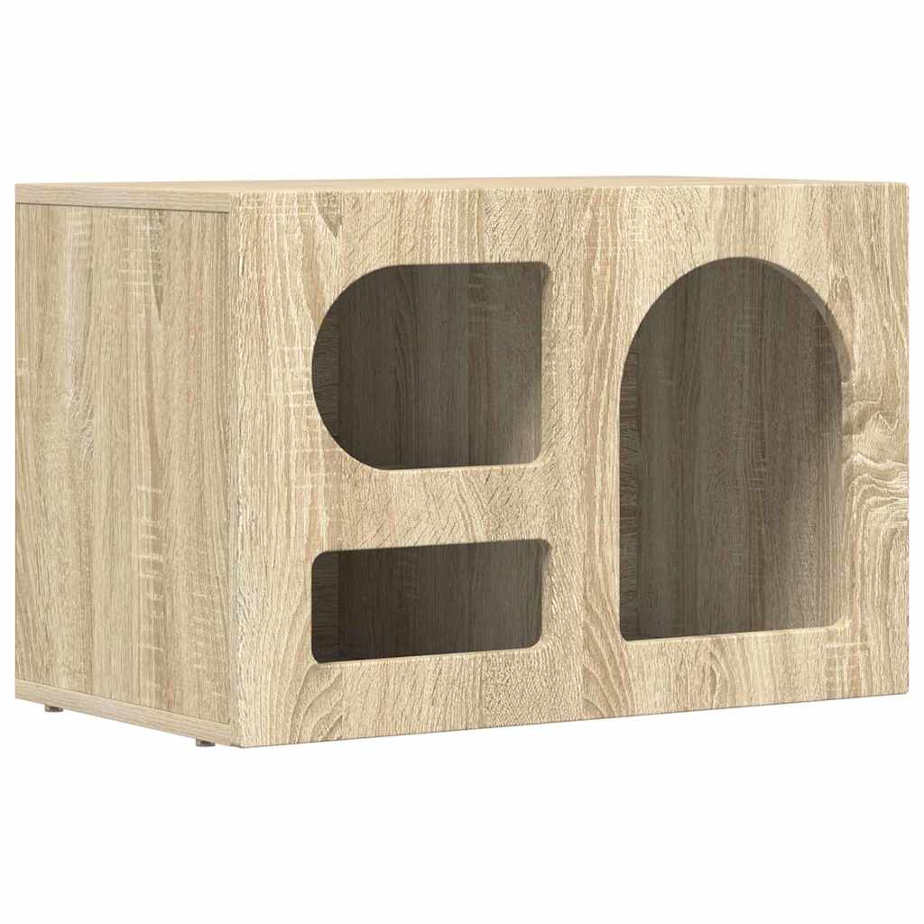 vidaXL TV Cabinet ELST 60 x 35 x 40 cm Sonoma Oak Engineered Wood