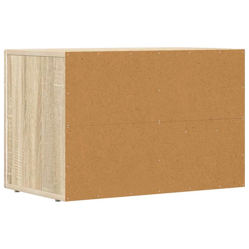 vidaXL TV Cabinet ELST 60 x 35 x 40 cm Sonoma Oak Engineered Wood