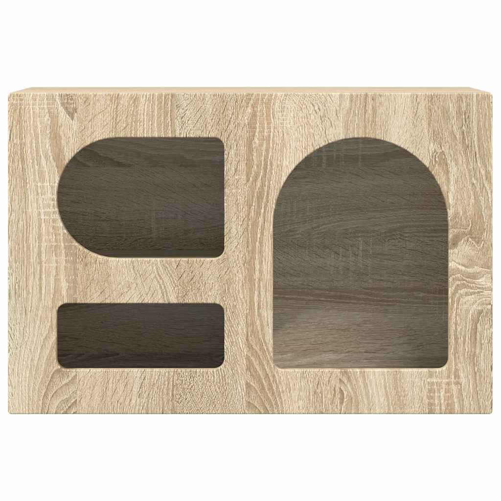 vidaXL TV Cabinet ELST 60 x 35 x 40 cm Sonoma Oak Engineered Wood
