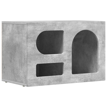 vidaXL TV Cabinet Concrete Grey 60 x 35 x 40 cm Engineered Wood