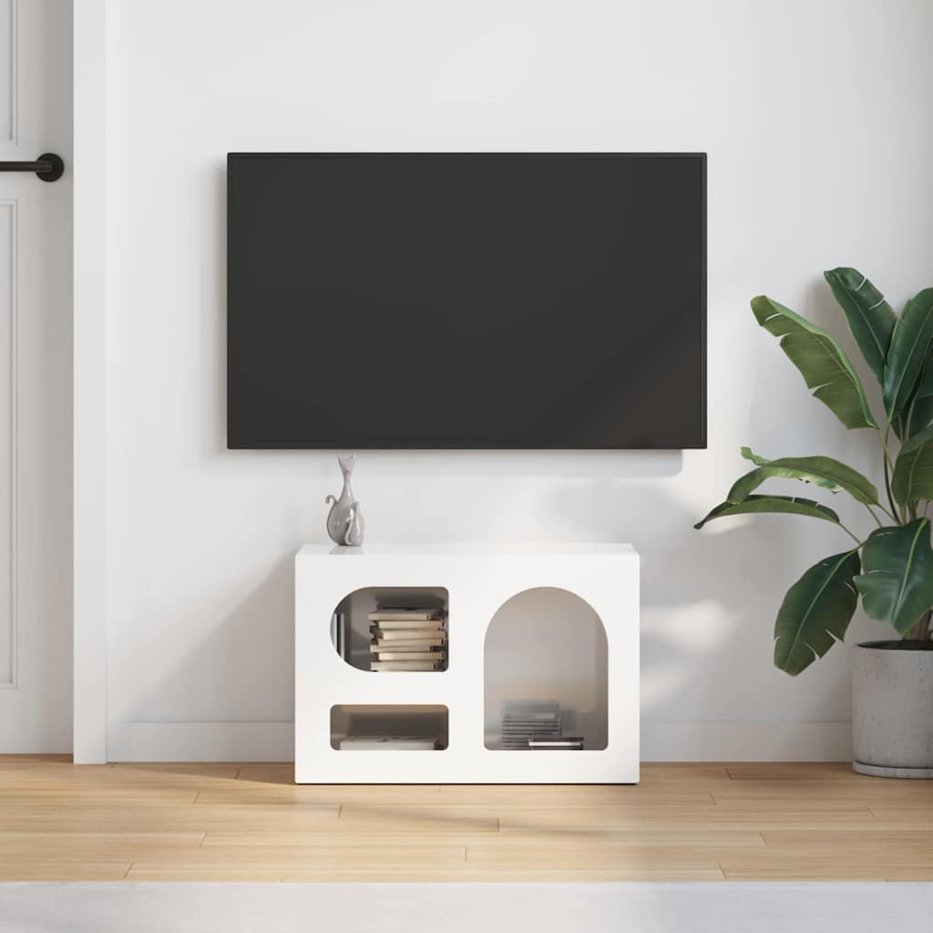 vidaXL TV Cabinet ELST 60 x 35 x 40 cm High Gloss White