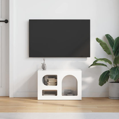 vidaXL TV Cabinet ELST 60 x 35 x 40 cm High Gloss White