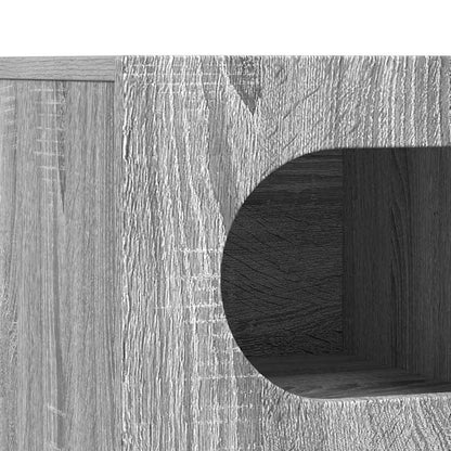 vidaXL TV Cabinet ELST 60 x 35 x 40 cm Grey Sonoma Engineered Wood