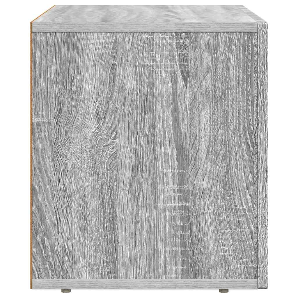 vidaXL TV Cabinet ELST 60 x 35 x 40 cm Grey Sonoma Engineered Wood
