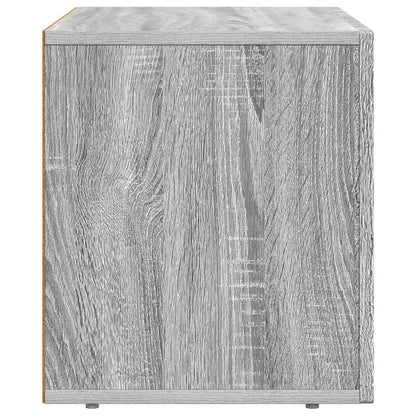 vidaXL TV Cabinet ELST 60 x 35 x 40 cm Grey Sonoma Engineered Wood