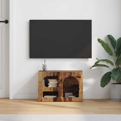vidaXL TV Cabinet ELST 60 x 35 x 40 cm Old Wood Engineered Wood