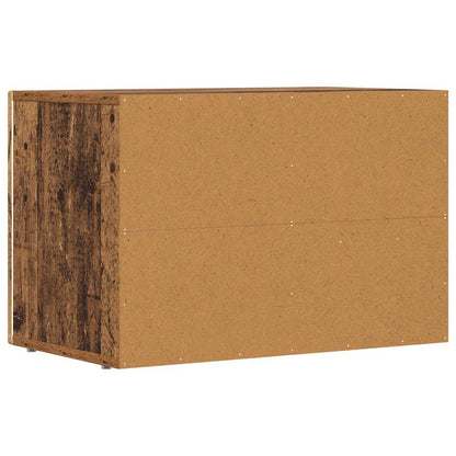 vidaXL TV Cabinet ELST 60 x 35 x 40 cm Old Wood Engineered Wood