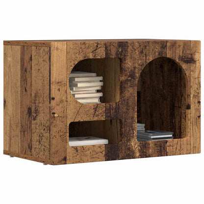 vidaXL TV Cabinet ELST 60 x 35 x 40 cm Old Wood Engineered Wood