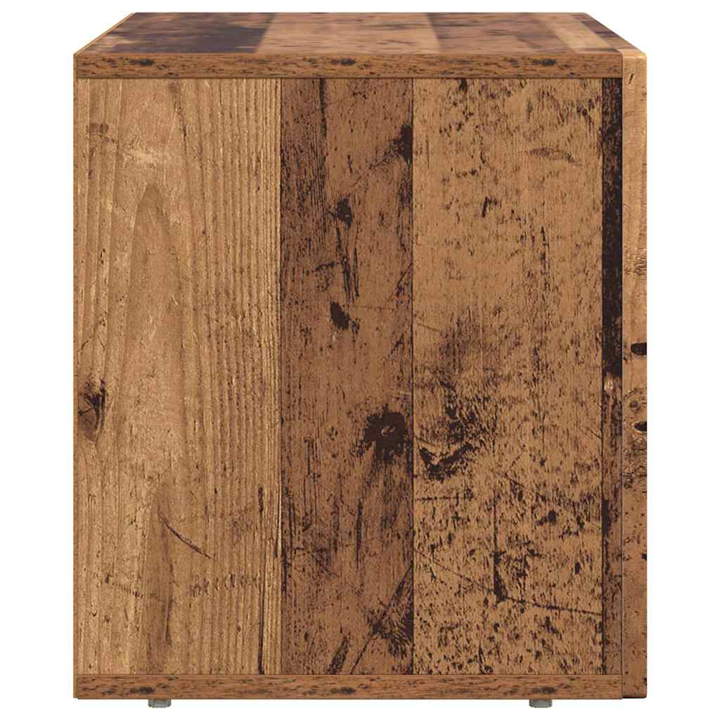 vidaXL TV Cabinet ELST 60 x 35 x 40 cm Old Wood Engineered Wood