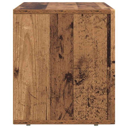 vidaXL TV Cabinet ELST 60 x 35 x 40 cm Old Wood Engineered Wood