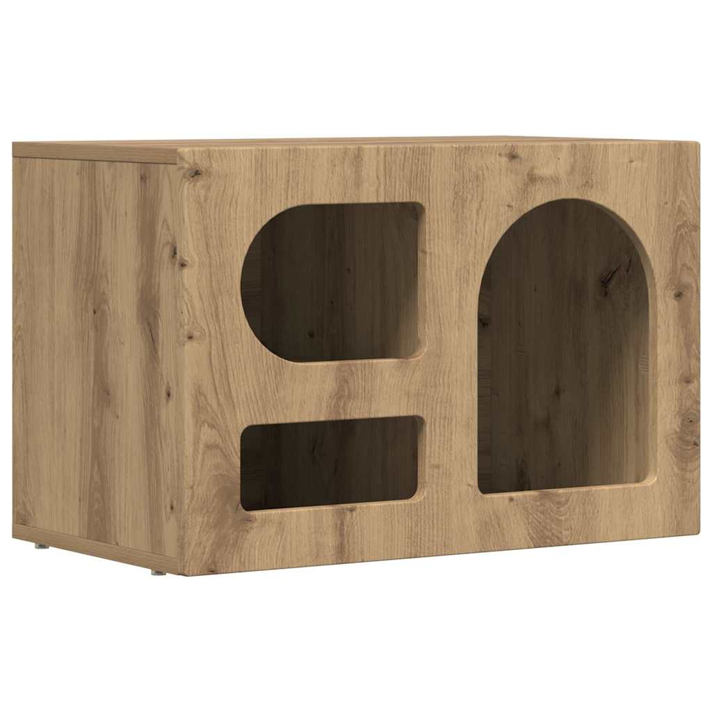 vidaXL TV Cabinet ELST 60 x 35 x 40 cm Artisan Oak Engineered Wood