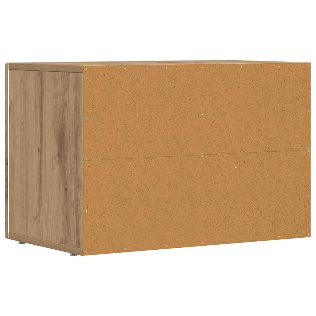 vidaXL TV Cabinet ELST 60 x 35 x 40 cm Artisan Oak Engineered Wood