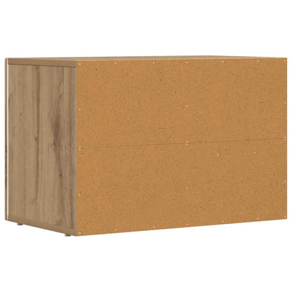 vidaXL TV Cabinet ELST 60 x 35 x 40 cm Artisan Oak Engineered Wood