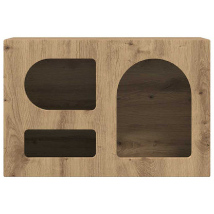vidaXL TV Cabinet ELST 60 x 35 x 40 cm Artisan Oak Engineered Wood