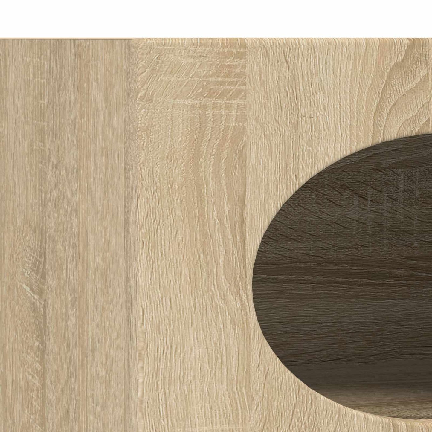vidaXL Sideboard Sonoma Oak 40 x 35 x 100.5 cm Engineered Wood