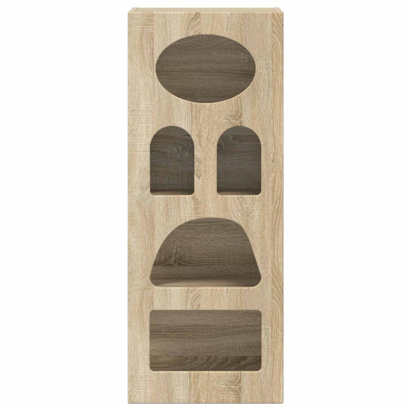 vidaXL Sideboard Sonoma Oak 40 x 35 x 100.5 cm Engineered Wood