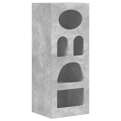 vidaXL Sideboard ELST Concrete Grey 40 x 35 x 100.5 cm Engineered Wood