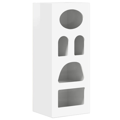 vidaXL Sideboard ELST High Gloss White 40 x 35 x 100.5 cm