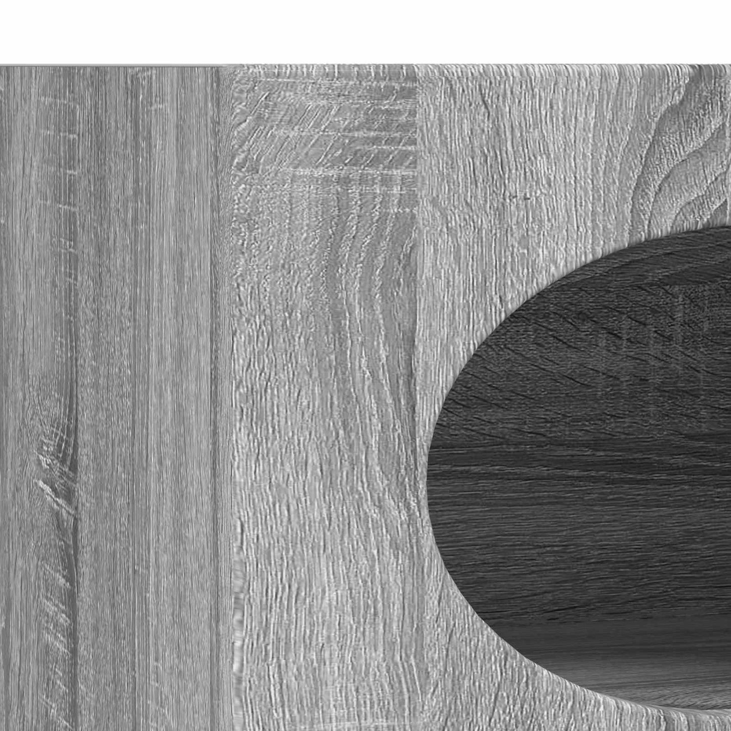 vidaXL Sideboard ELST Grey Sonoma 40 x 35 x 100.5 cm Engineered Wood