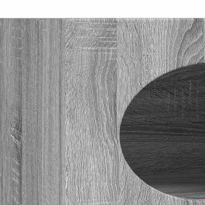 vidaXL Sideboard ELST Grey Sonoma 40 x 35 x 100.5 cm Engineered Wood