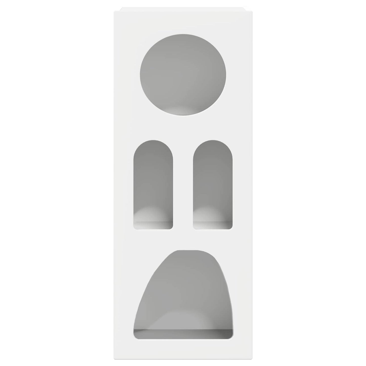 vidaXL Sideboard ELST White 40 x 35 x 100.5 cm Engineered Wood