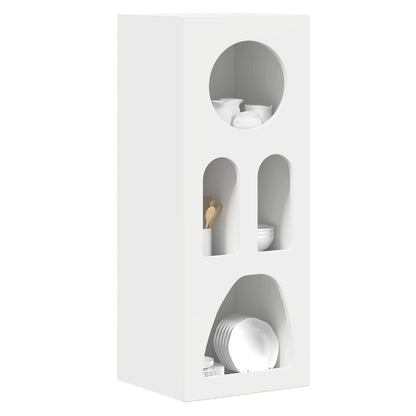 vidaXL Sideboard ELST White 40 x 35 x 100.5 cm Engineered Wood