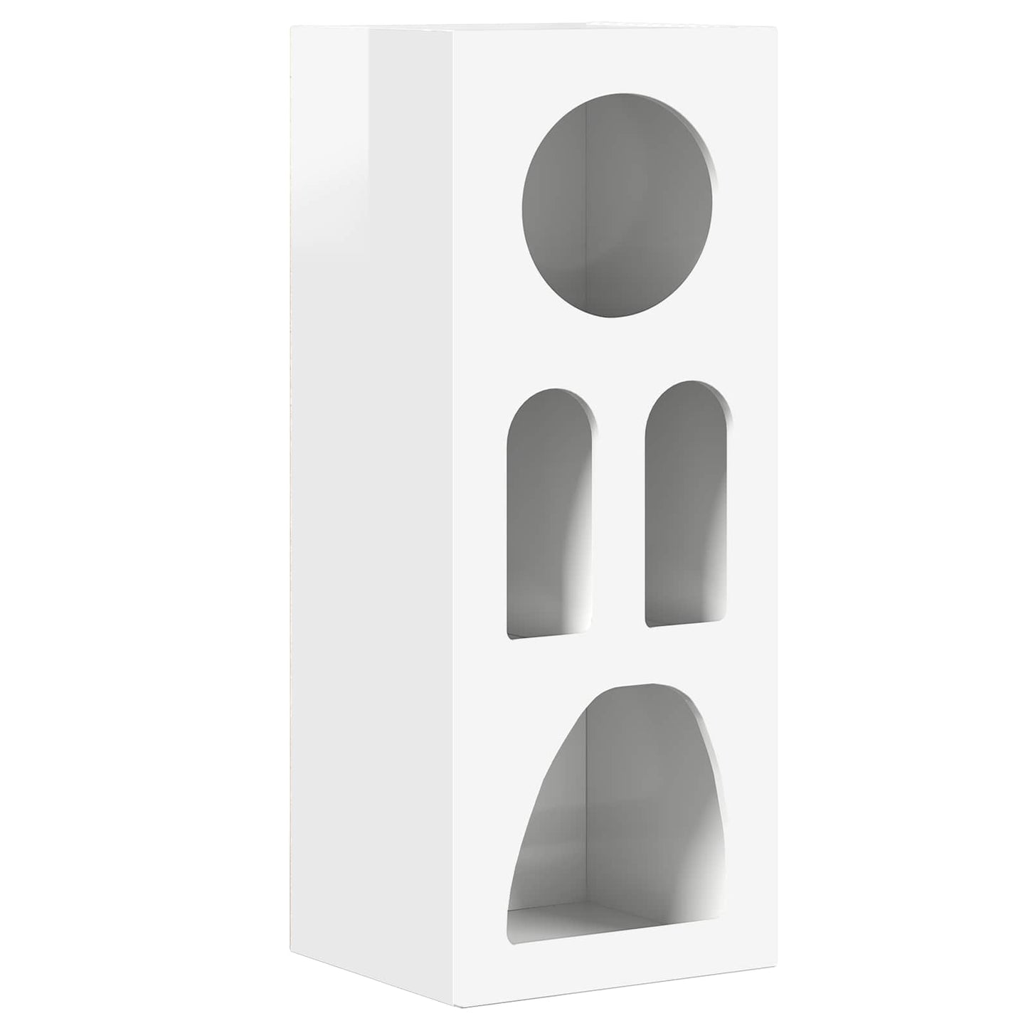 vidaXL Sideboard ELST High Gloss White 40 x 35 x 100.5 cm