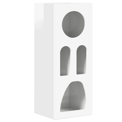 vidaXL Sideboard ELST High Gloss White 40 x 35 x 100.5 cm