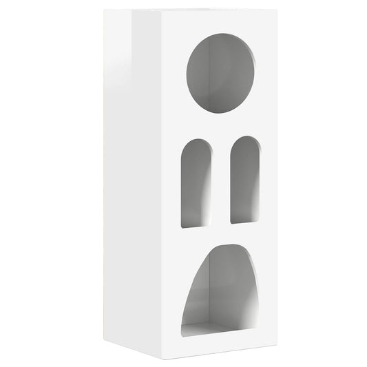 vidaXL Sideboard ELST High Gloss White 40 x 35 x 100.5 cm