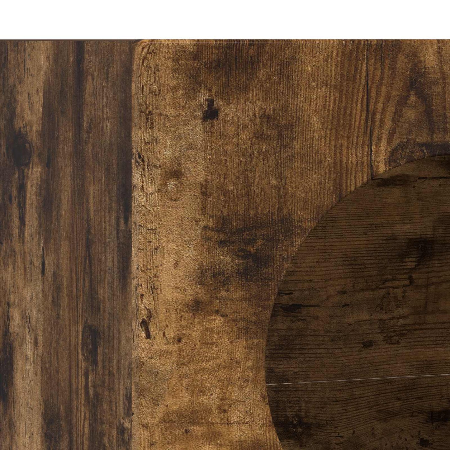 vidaXL Sideboard ELST Smoked Oak 40 x 35 x 100.5 cm Engineered Wood