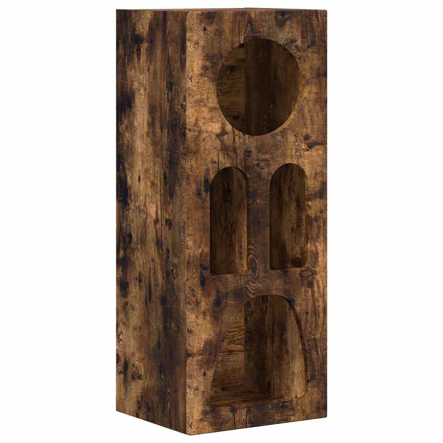 vidaXL Sideboard ELST Smoked Oak 40 x 35 x 100.5 cm Engineered Wood