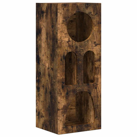 vidaXL Sideboard ELST Smoked Oak 40 x 35 x 100.5 cm Engineered Wood