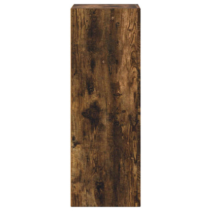 vidaXL Sideboard ELST Smoked Oak 40 x 35 x 100.5 cm Engineered Wood