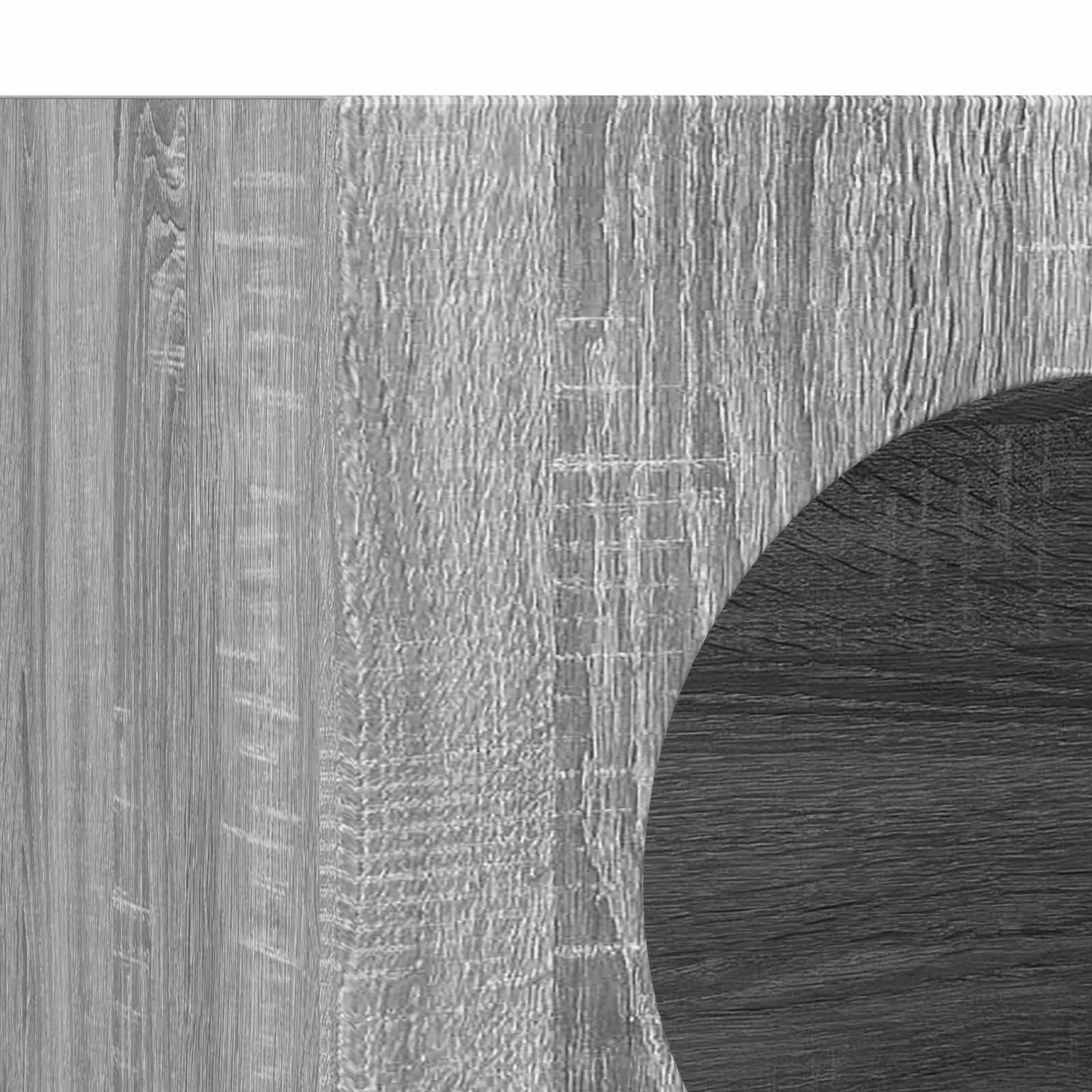 vidaXL Sideboard ELST Grey Sonoma 40 x 35 x 100.5 cm Engineered Wood