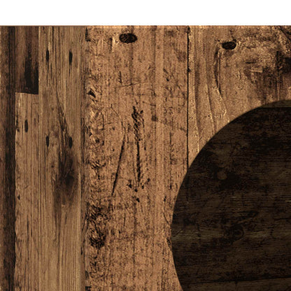 vidaXL Sideboard ELST Old Wood 40 x 35 x 100.5 cm Engineered Wood