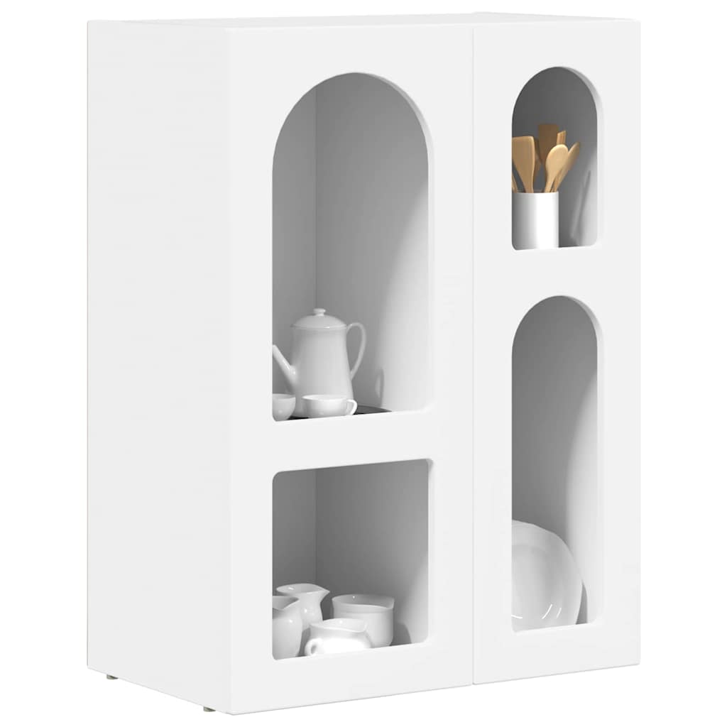 vidaXL Sideboard ELST White 59 x 35 x 80.5 cm Engineered Wood