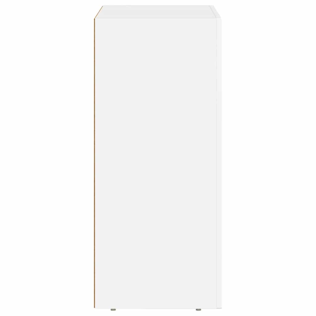 vidaXL Sideboard ELST White 59 x 35 x 80.5 cm Engineered Wood